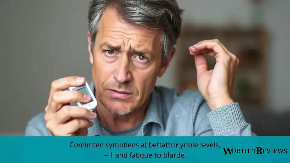 Recognizing symptoms of high blood glucose