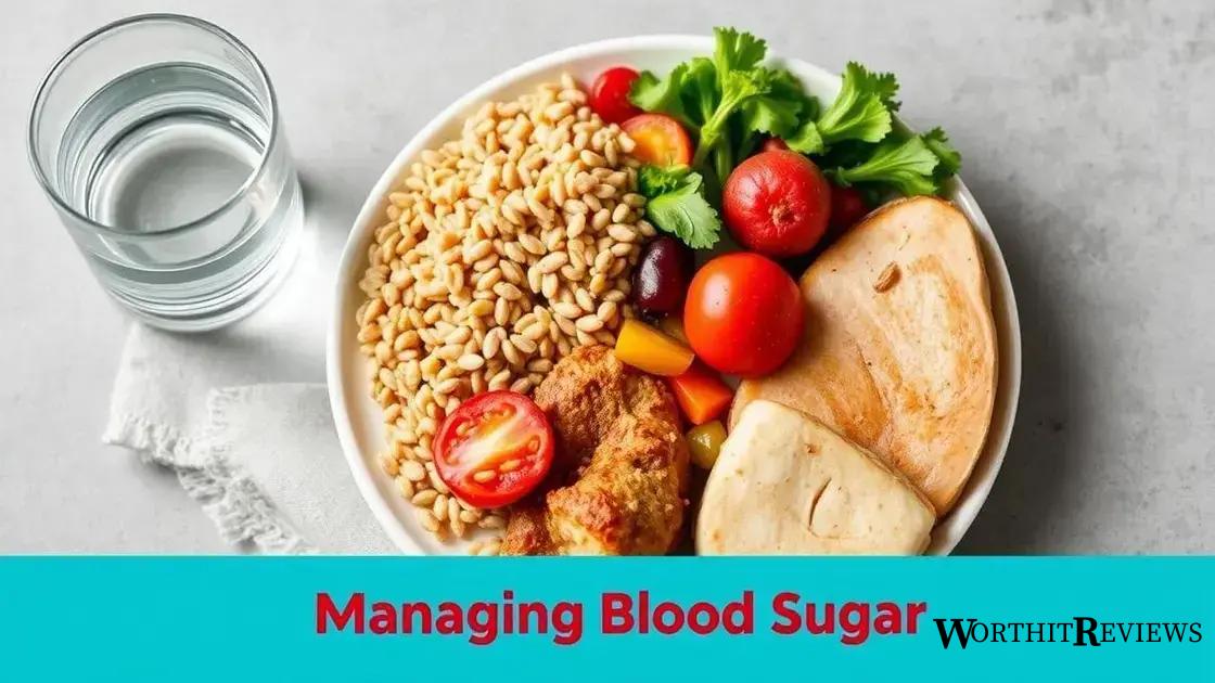 Best dietary practices for managing blood sugar