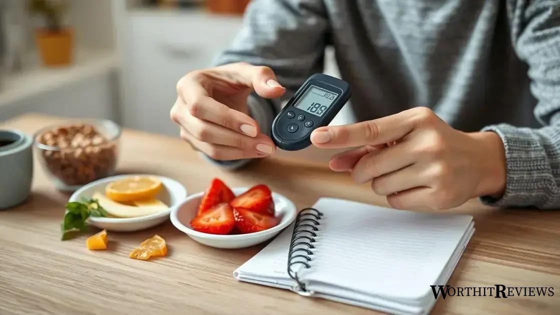 How to monitor your sugar levels