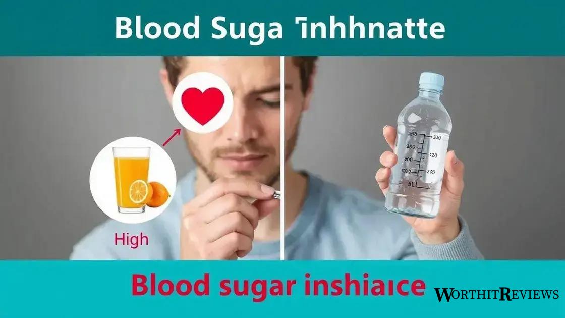 Recognizing symptoms of blood sugar imbalance