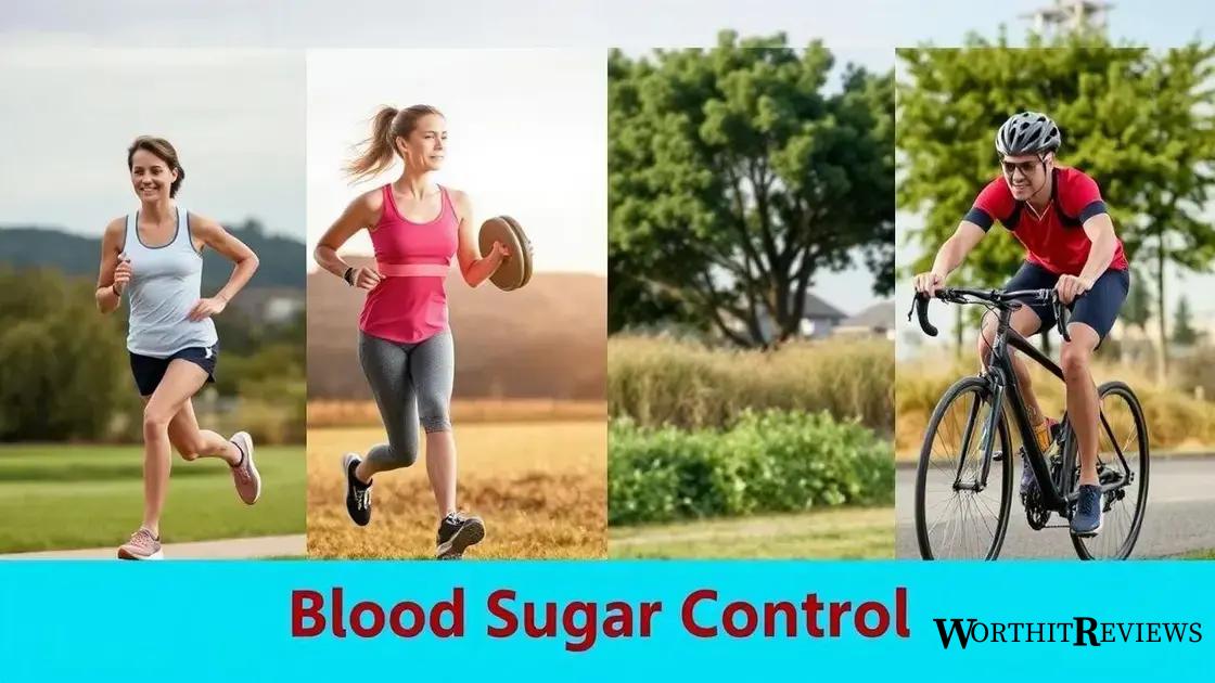 Exercise and its impact on blood sugar