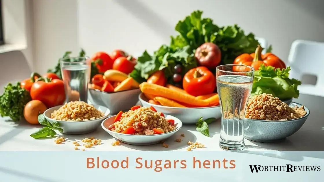 Dietary tips for managing your blood sugar