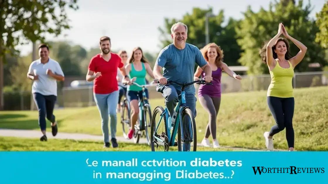 Role of exercise in managing diabetes