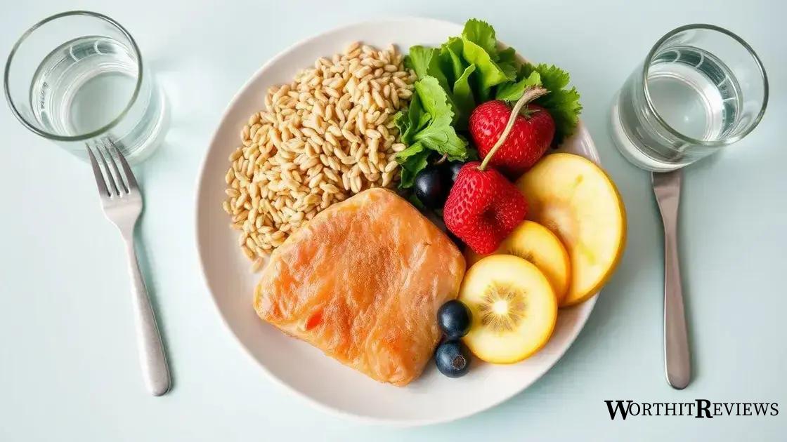 Dietary changes to control glucose