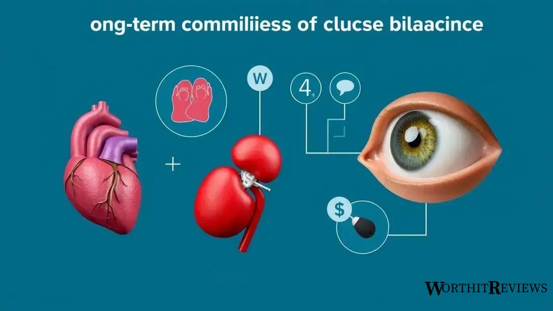 Long-term effects of glucose imbalance
