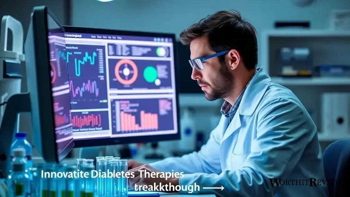 Innovative therapies and research breakthroughs