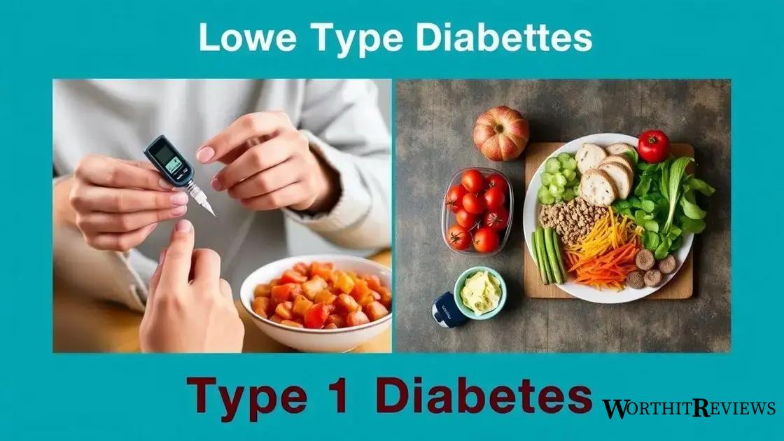 Management strategies for type 1 diabetes