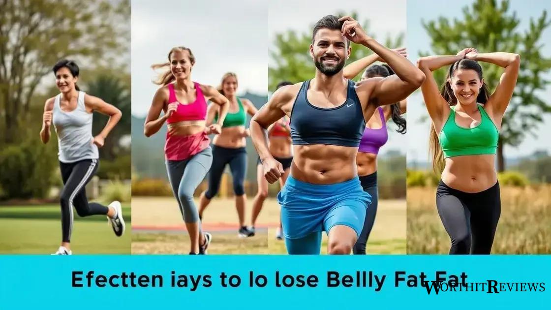 Effective exercises to lose belly fat