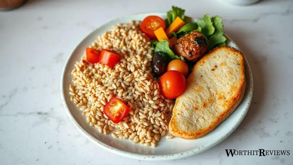 Diet tips for maintaining balance