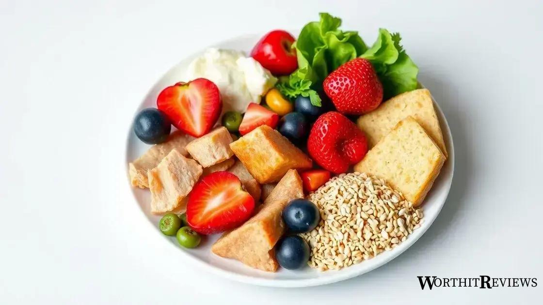 The importance of balanced nutrition