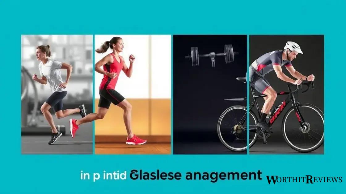 The role of exercise in glucose management