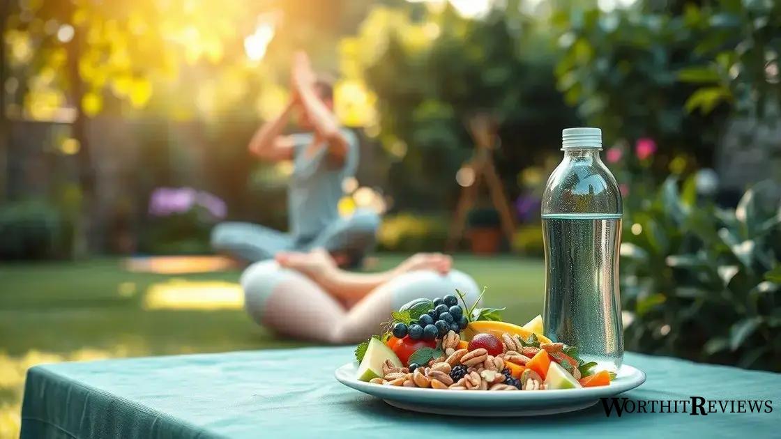 Lifestyle changes for stable blood sugar