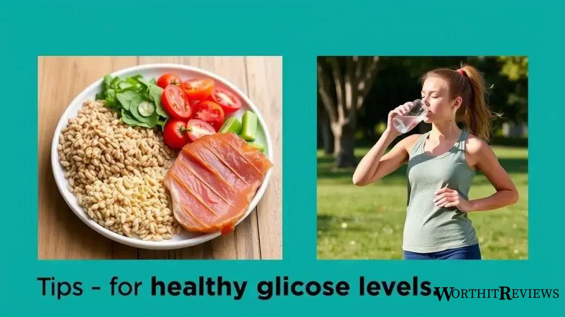 Tips for maintaining healthy levels