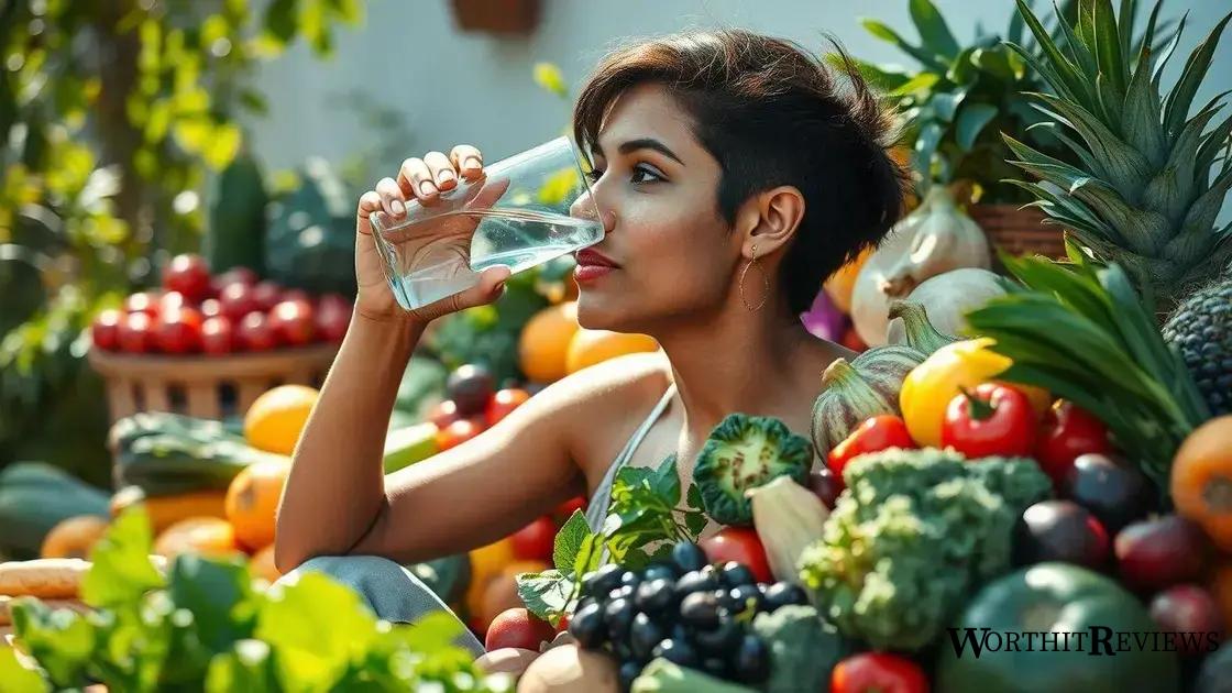 The role of hydration in sugar management