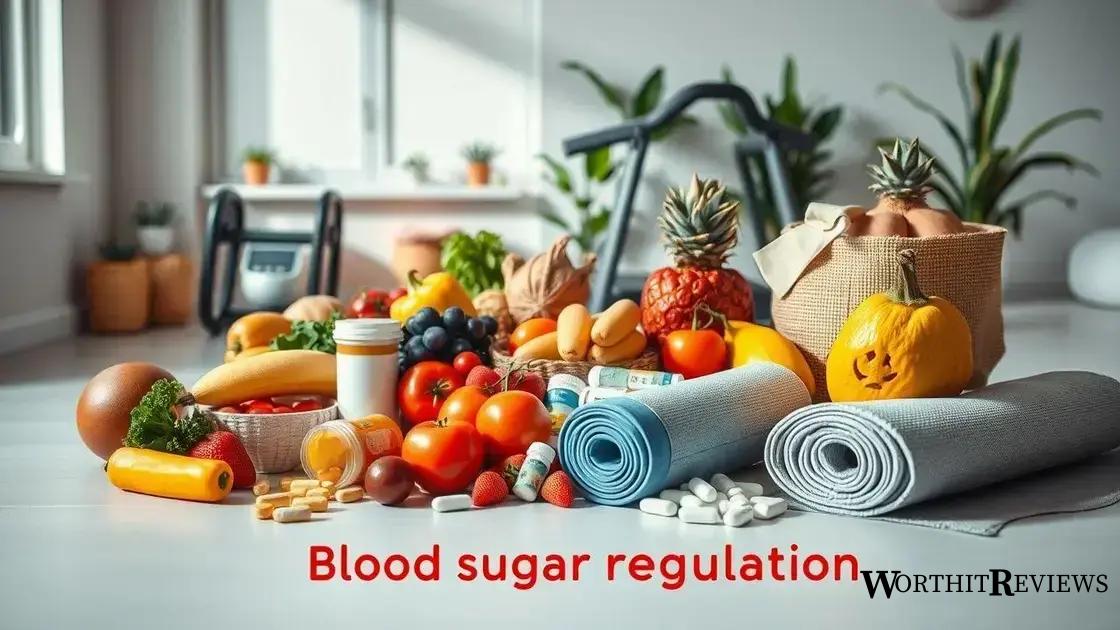 Factors affecting blood glucose levels