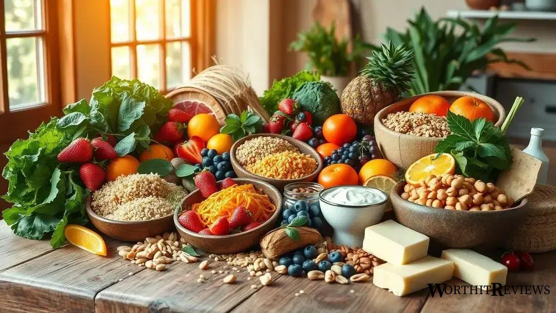 Foods that support healthy blood glucose