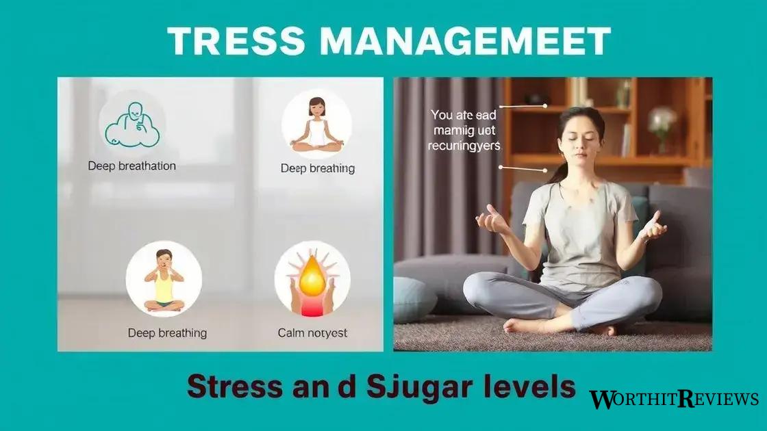 How stress affects blood sugar levels