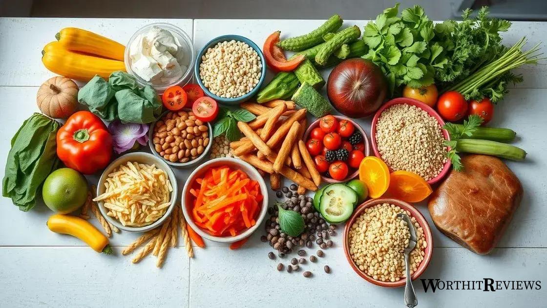 Foods that help regulate blood sugar levels