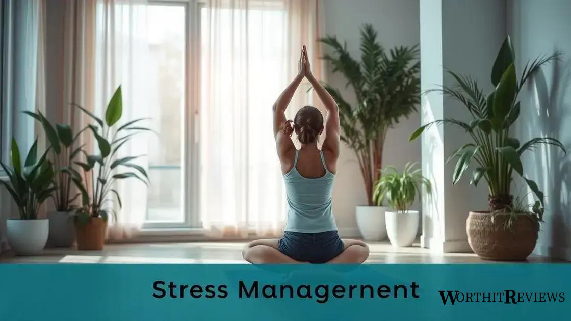 Managing stress for better blood sugar control