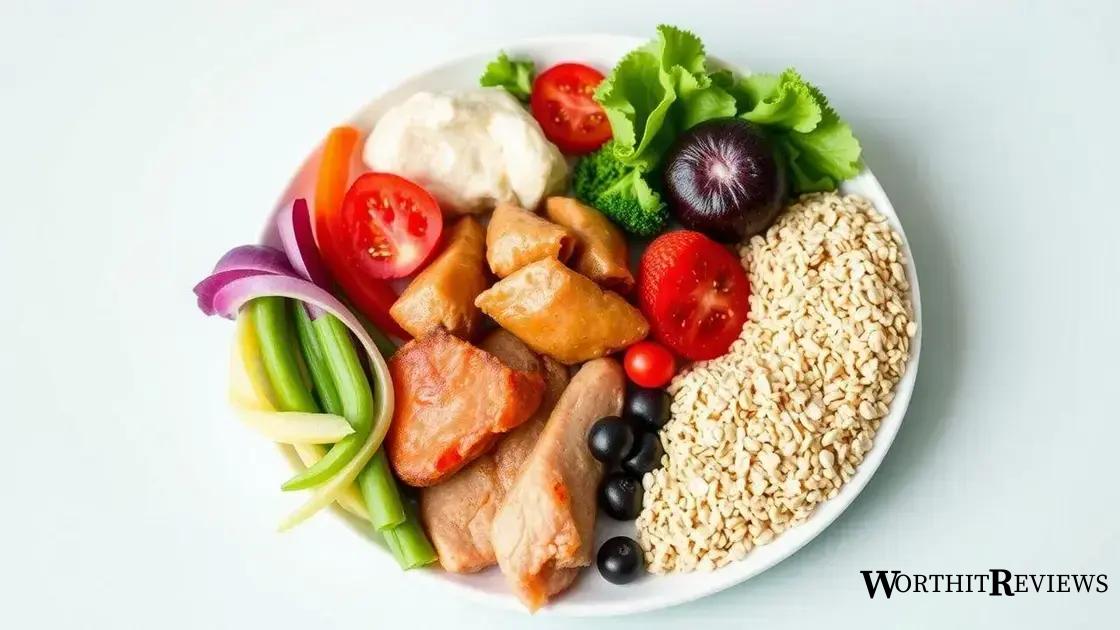 Managing diabetes through diet