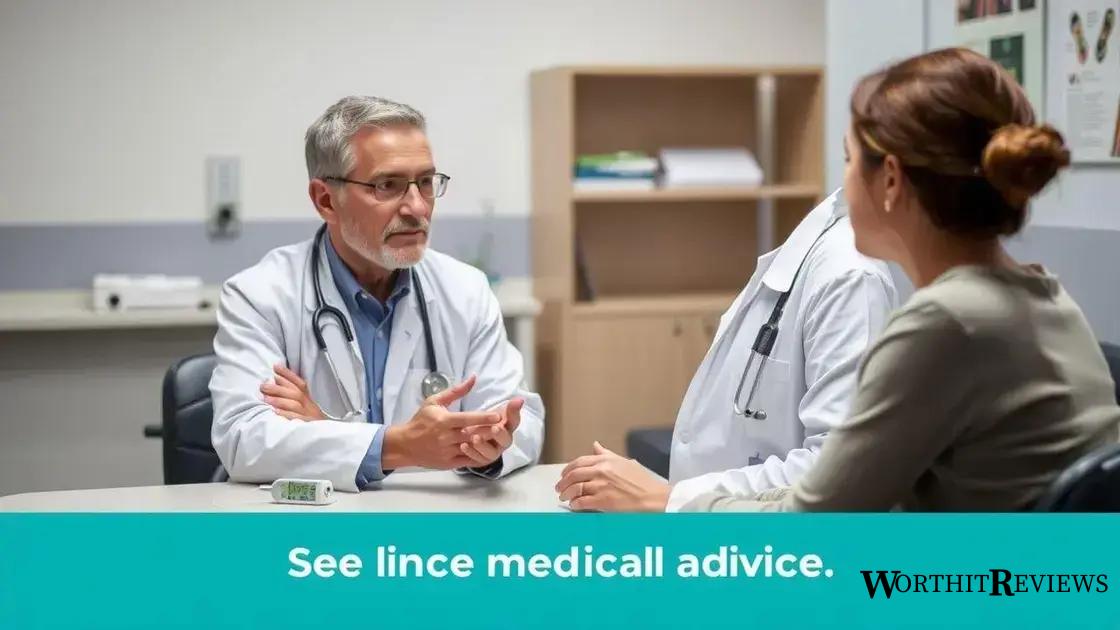 When to seek medical advice for blood glucose issues