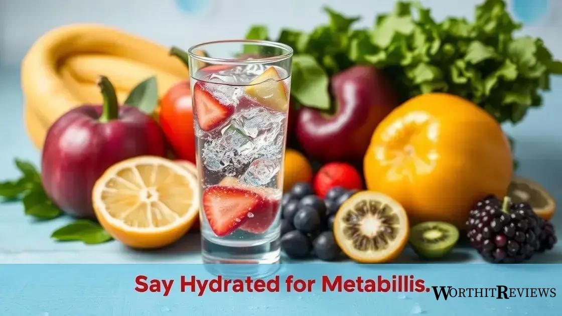 The role of hydration in metabolism