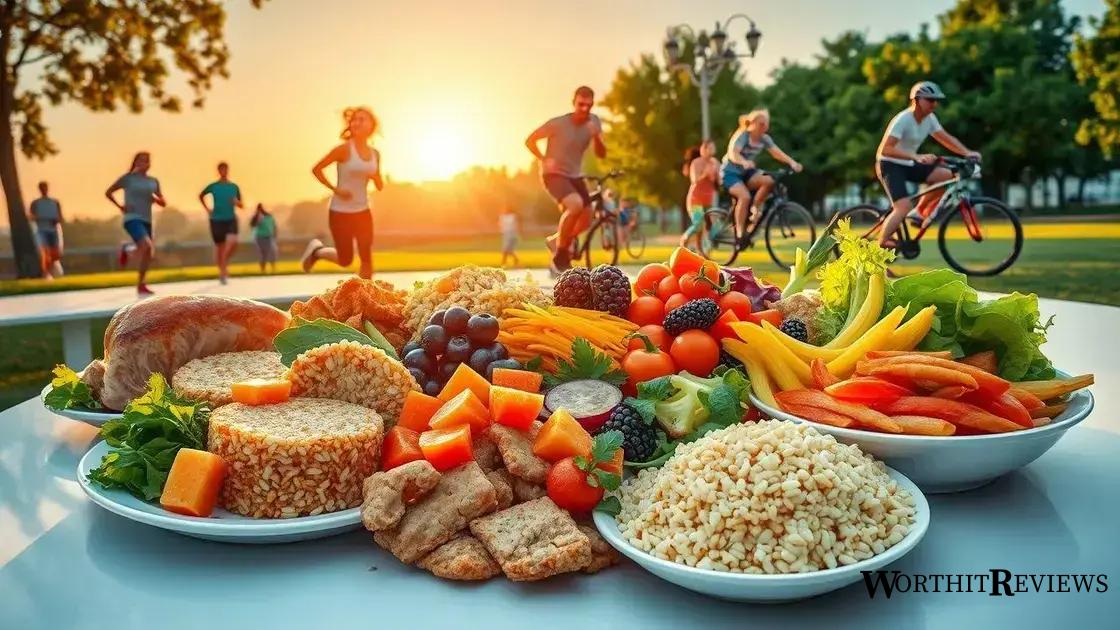 How diet and exercise influence metabolism