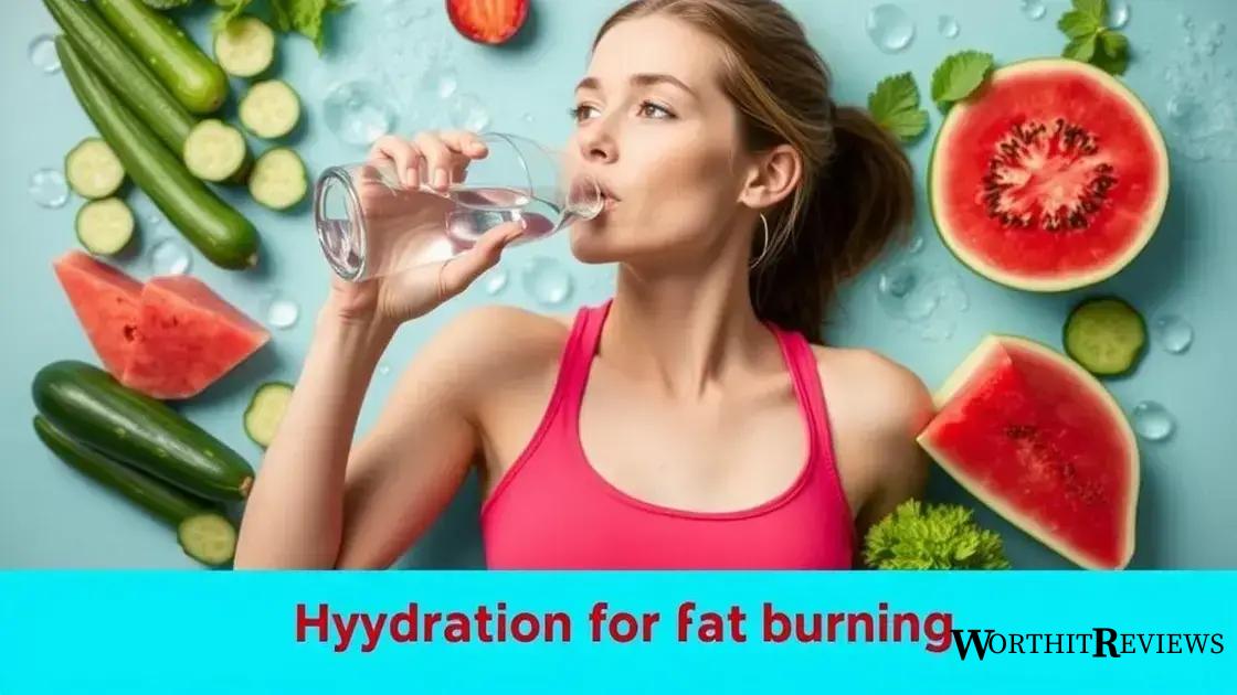 The role of hydration in fat burning