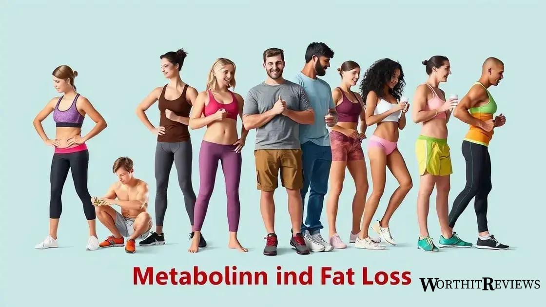 The role of metabolism in fat loss
